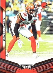 2019 Panini Playoff Base Set Denzel Ward #40 card