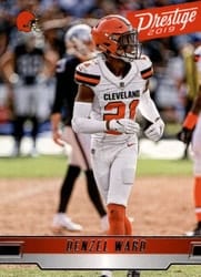 2019 Panini Prestige Base Set Denzel Ward #51 card