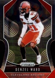 2019 Panini Prizm Base Set Denzel Ward #91 card
