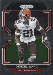2021 Panini Prizm Base Set Denzel Ward #267 card