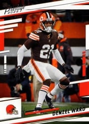 2022 Panini Prestige Base Set Denzel Ward #73 card