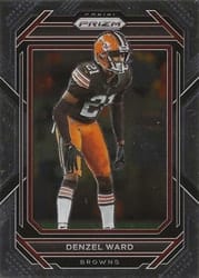 2022 Panini Prizm Base Set Denzel Ward #73 card