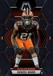 2023 Panini Mosaic Base Set Denzel Ward #52 card