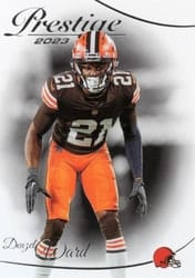 2023 Panini Prestige Base Set Denzel Ward #70 card
