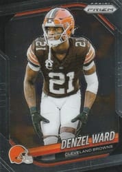 2025 Panini Prizm Base Set Denzel Ward #90 card
