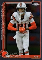 2025 Topps Chrome Base Set Denzel Ward #74 card