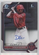 2022 Bowman Chrome Prospect Autographs Denzer Guzman #CPA-DG card