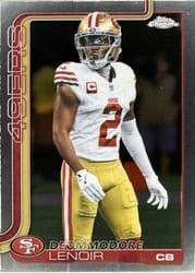 2025 Topps Chrome Base Set Deommodore Lenoir #269 card