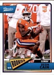 2018 Panini Classics Base Set Deon Cain #230 card
