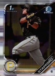 2019 Bowman Chrome Prospects Deon Stafford #BCP-214 card