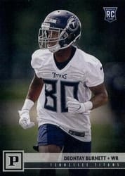 2018 Panini Base Set Deontay Burnett #326 card