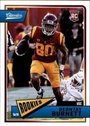 2018 Panini Classics Base Set Deontay Burnett #226 card
