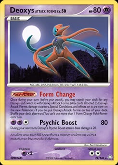 Legends Awakened Deoxys Attack Forme #24 card