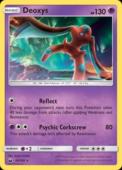 Celestial Storm Deoxys #68 card