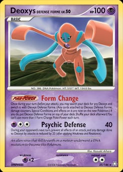 Legends Awakened Deoxys Defense Forme #25 card