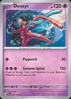Paradox Rift Deoxys #74 card