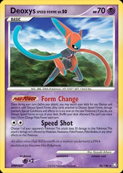 Legends Awakened Deoxys Speed Forme #26 card