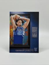 2023-24 Panini Court Kings Debut Showcase Memorabilia Dereck Lively II #DSM-LIV card