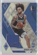 2023-24 Panini Phoenix Rookie Memorabilia Dereck Lively II #RM-LIV card