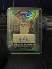 2023 Panini Prizm Draft Picks Draft Picks Autographs Dereck Lively II #DPA-DLV card
