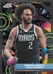 2025-26 Topps Cosmic Chrome Base Set Dereck Lively II #10 card