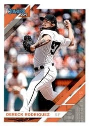 2019 Donruss Base Set Dereck Rodriguez #178 card