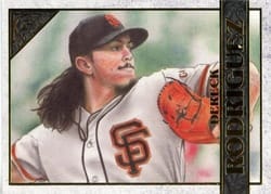 2020 Topps Gallery Base Set Dereck Rodriguez #20 card