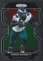 2021 Panini Prizm Base Set Derek Barnett #226 card