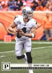 2018 Panini Base Set Derek Carr #228 card