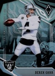 2018 Panini Phoenix Base Set Derek Carr #76 card