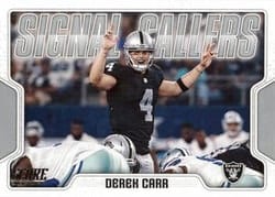 2018 Score Signal Callers Derek Carr #23 card
