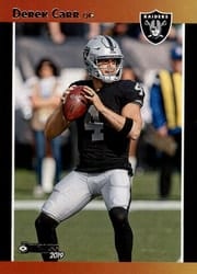 2019 Donruss Retro 1989 Derek Carr #RET-26 card