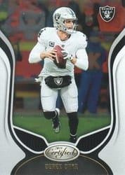 2019 Panini Certified Base Set Derek Carr #47 card