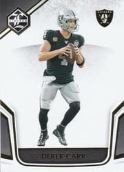 2019 Panini Limited Base Set Derek Carr #44 card