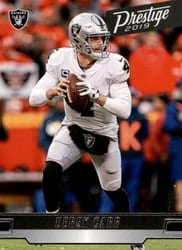 2019 Panini Prestige Base Set Derek Carr #93 card