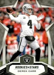 2019 Panini Rookies & Stars Base Set Derek Carr #50 card