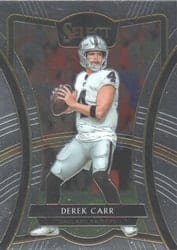 2019 Panini Select Base Set Derek Carr #169 card