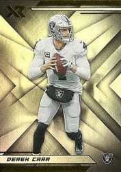 2019 Panini XR Base Set Derek Carr #31 card