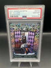2021 Donruss Downtown Derek Carr #DT-26 card