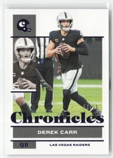 2021 Panini Chronicles Derek Carr #62 card