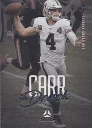 2021 Panini Luminance Base Set Derek Carr #58 card