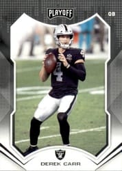 2021 Panini Playoff Base Set Derek Carr #88 card