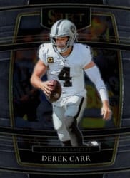 2021 Panini Select Base Set Derek Carr #21 card
