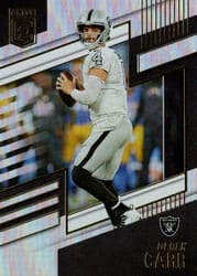 2022 Donruss Elite Base Set Derek Carr #40 card