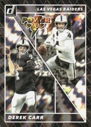 2022 Donruss Power Plus Derek Carr #PP-6 card