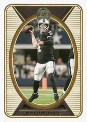 2022 Panini Legacy Base Set Derek Carr #55 card
