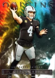 2022 Panini Origins Base Set Derek Carr #60 card