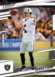2022 Panini Prestige Base Set Derek Carr #170 card