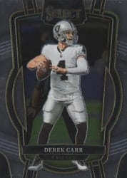 2022 Panini Select Base Set Derek Carr #248 card