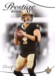 2023 Panini Prestige Base Set Derek Carr #209 card